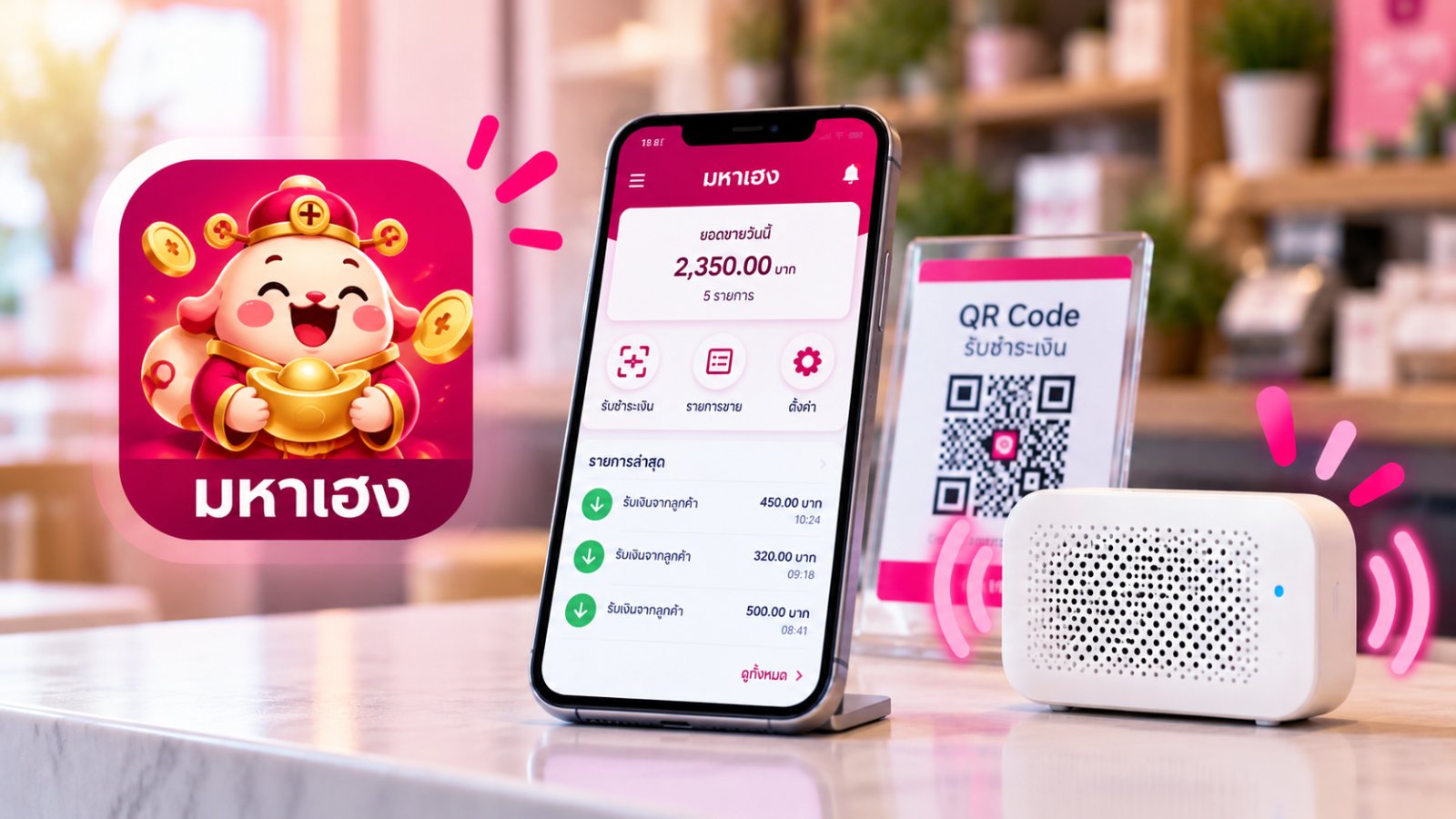 Can GSB Maha Heng Work with a QR Box? Payment Notification Sound Test
