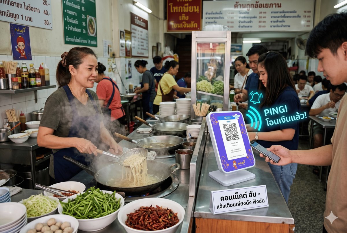 ร้านก๋วยเตี๋ยวช่วงพีค ไม่พลาดเสียงเงินเข้า