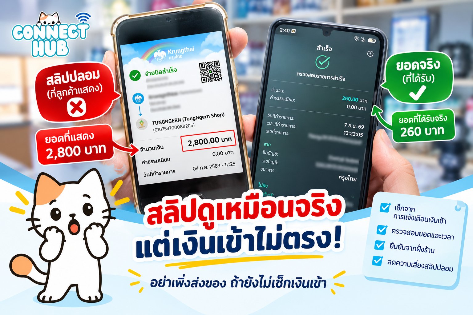 When a Payment Slip Looks Real but the Money Doesn't Match: A Merchant's Fake Slip Experience
